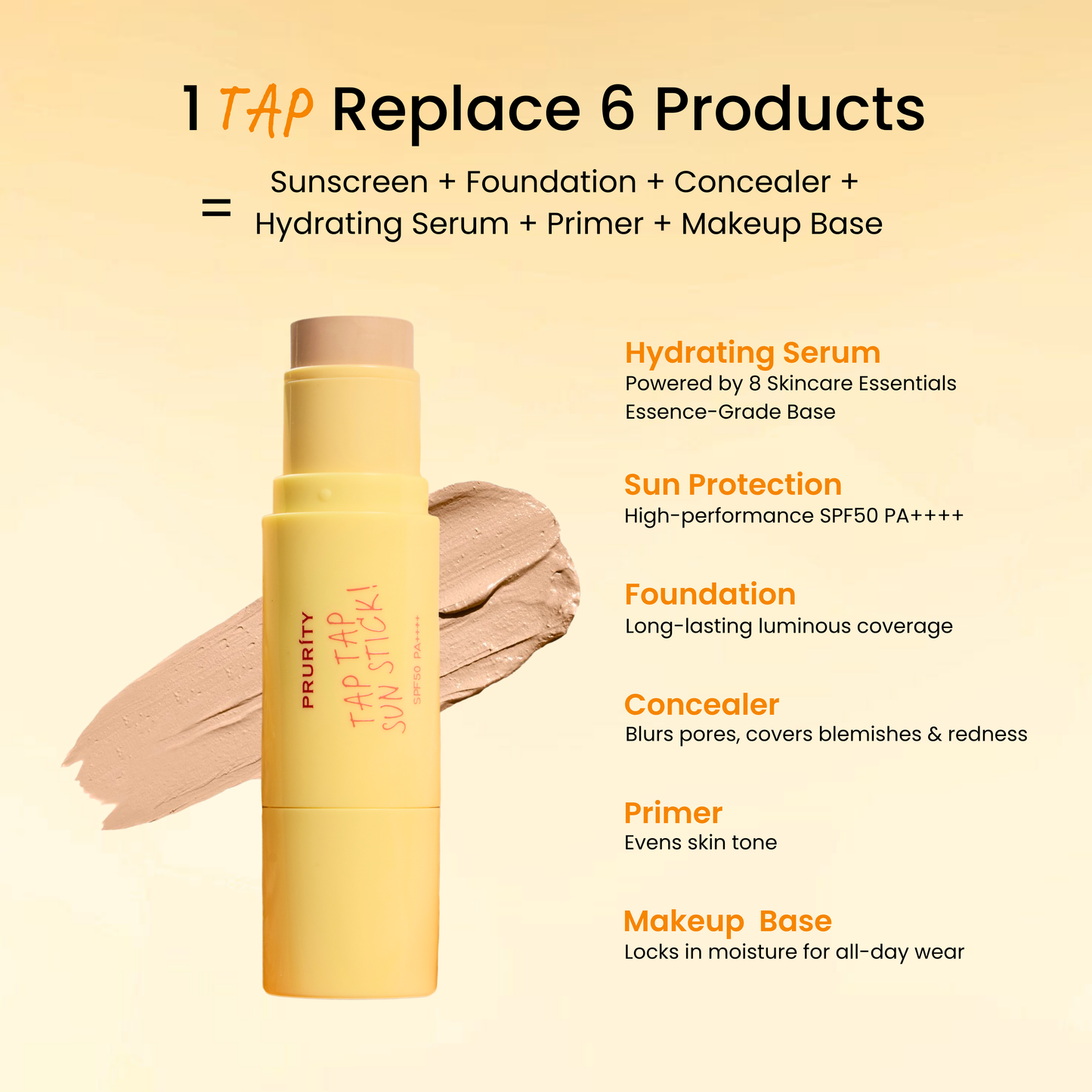 PRURÍTY Tap Tap Sun Stick 贴贴防晒棒