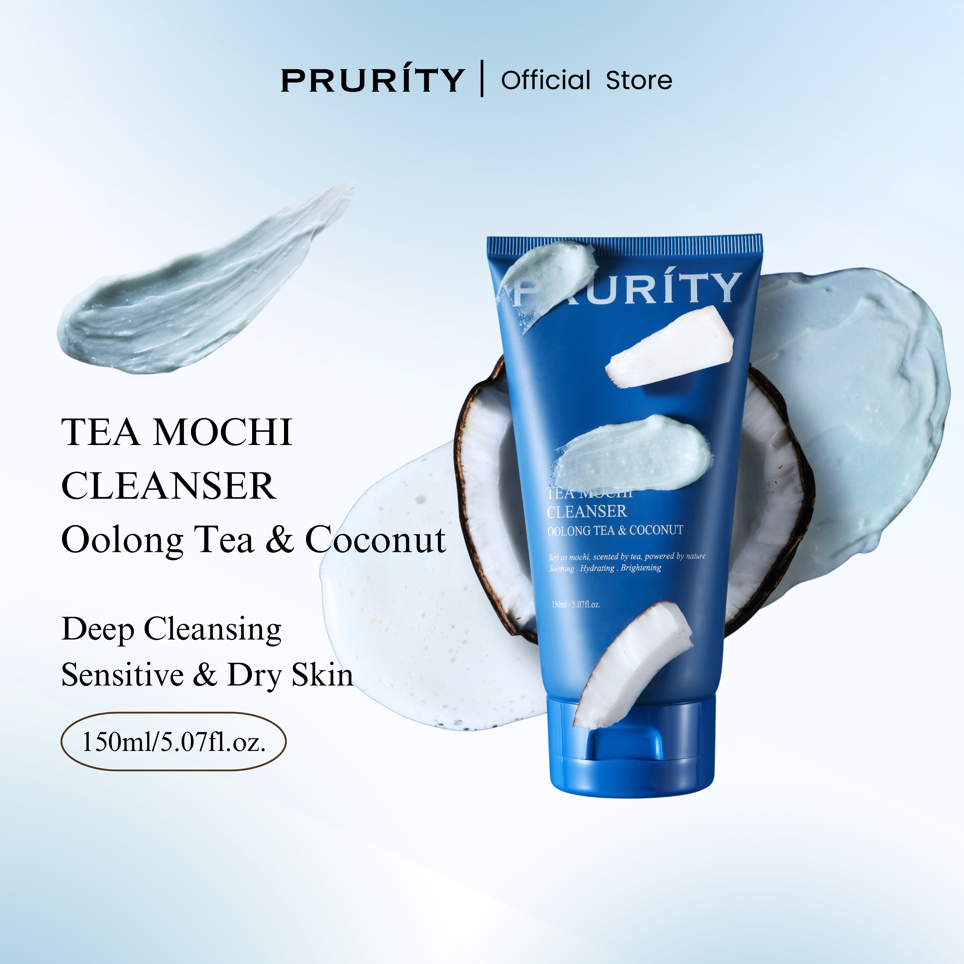 Oolong Tea & Coconut Mochi Cleanser