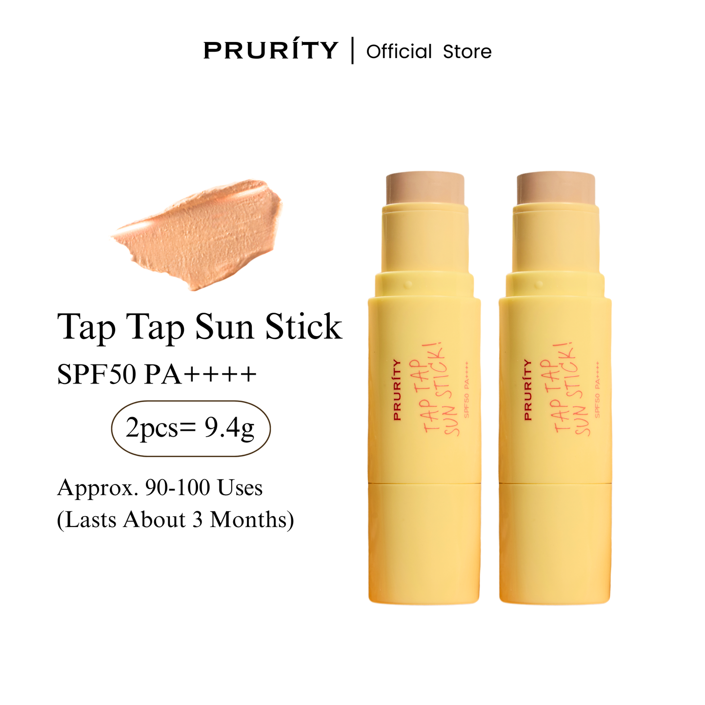 PRURÍTY Tap Tap Sun Stick 贴贴防晒棒
