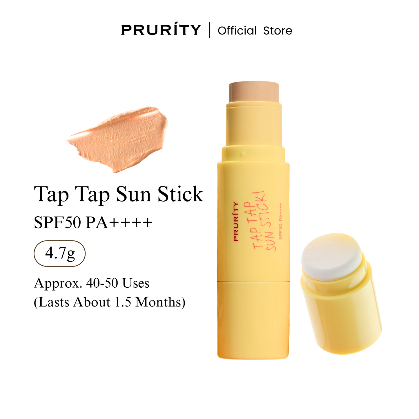 PRURÍTY Tap Tap Sun Stick 贴贴防晒棒