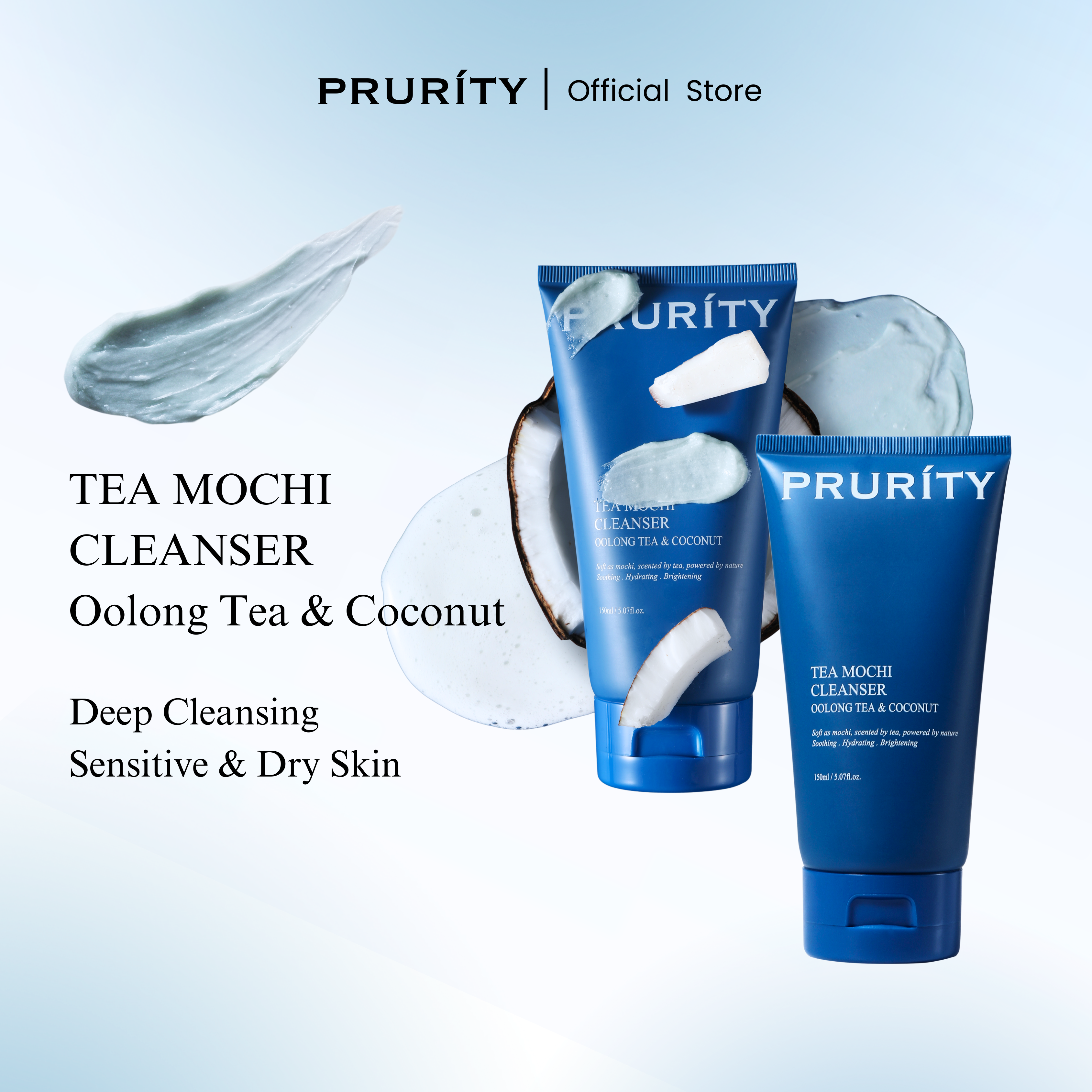 Oolong Tea & Coconut Mochi Cleanser