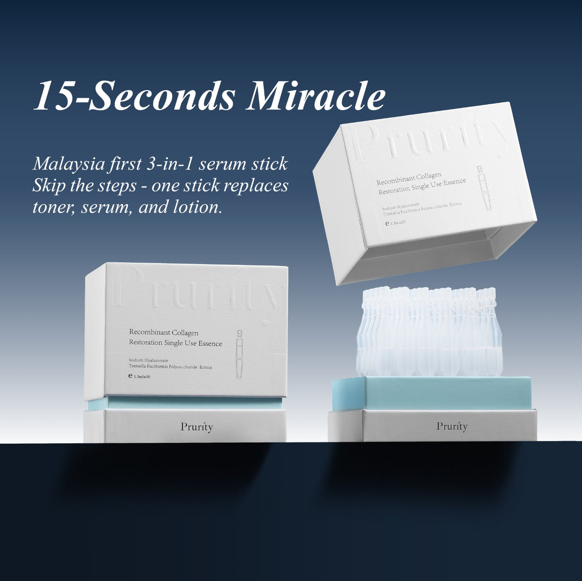 Recombinant Collagen Single-Use Serum Trial Pack