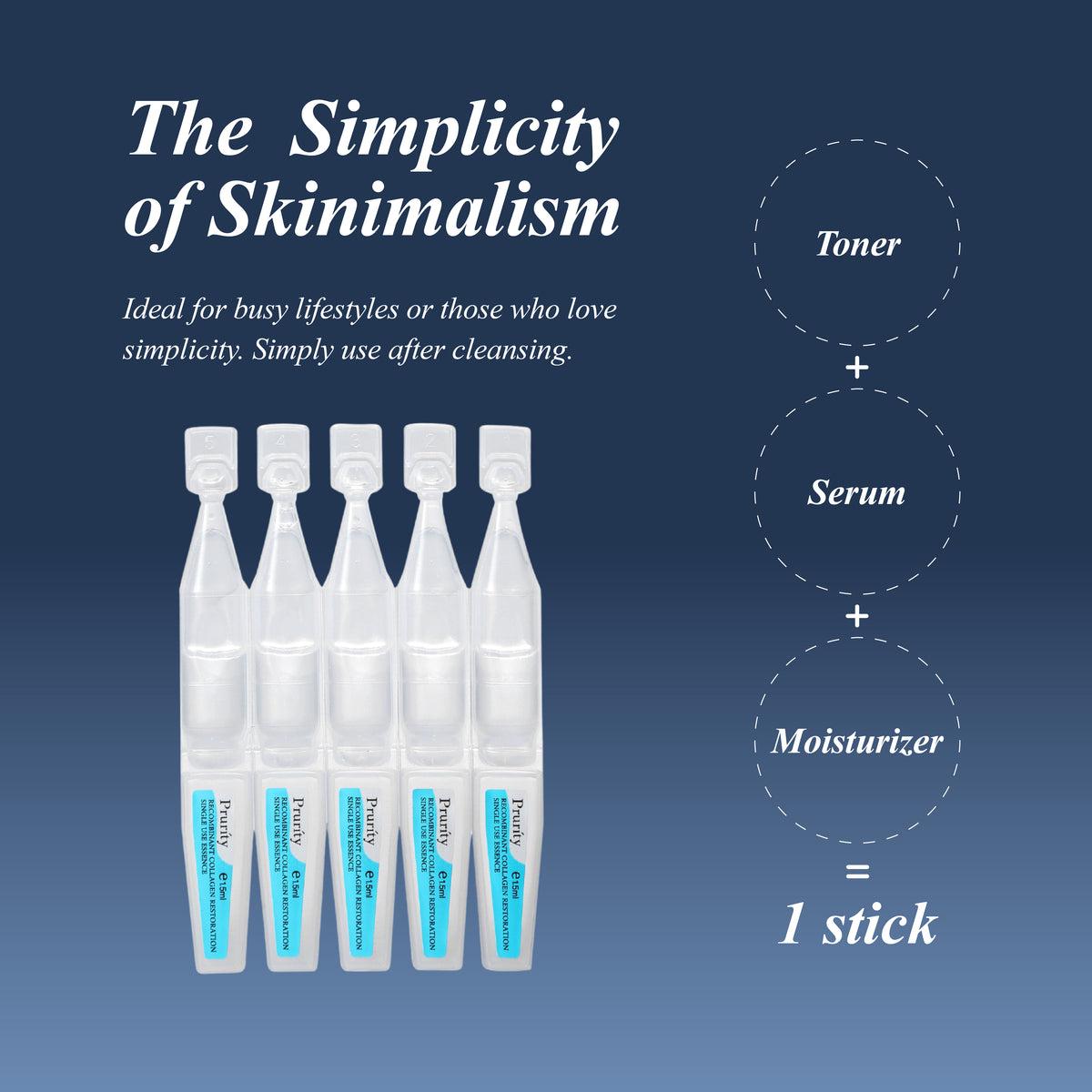 Recombinant Collagen Single-Use Serum