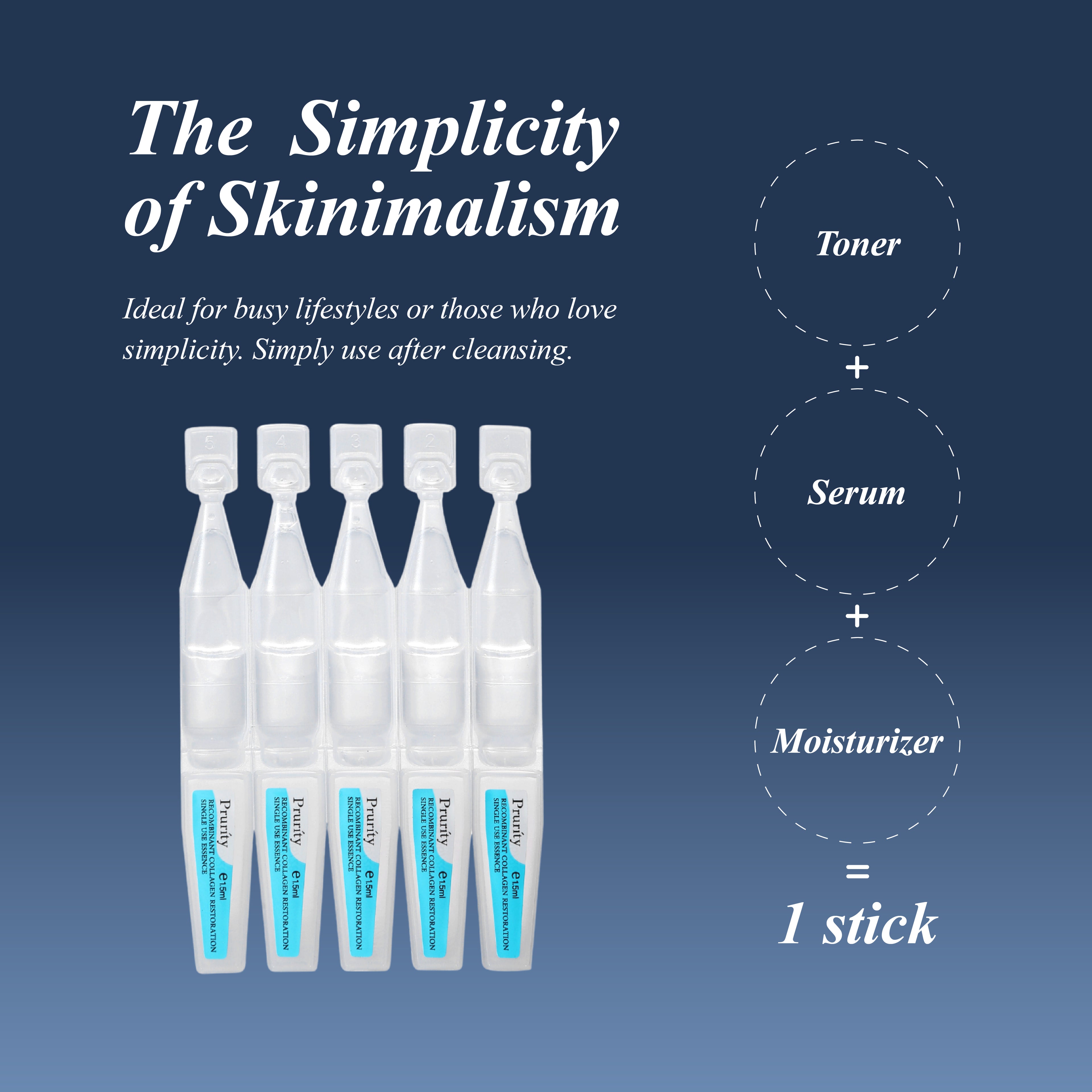 Recombinant Collagen Single-Use Serum